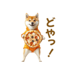 食べ物コスプレ犬！（個別スタンプ：16）