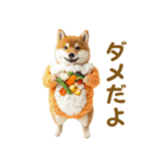 食べ物コスプレ犬！（個別スタンプ：22）