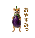 食べ物コスプレ犬！（個別スタンプ：24）