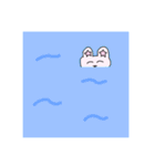 常に笑顔を保つウサギ（個別スタンプ：30）