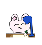 常に笑顔を保つウサギ（個別スタンプ：33）