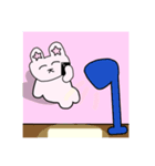 常に笑顔を保つウサギ（個別スタンプ：34）