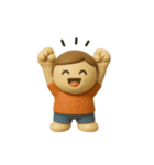 感情ひょっこり樹脂人形くん（個別スタンプ：36）