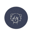 緑ネコくん（個別スタンプ：15）