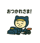 F1青レンジャーくん（個別スタンプ：17）