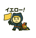 F1青レンジャーくん（個別スタンプ：36）