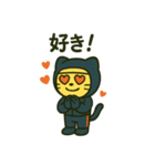 F1青レンジャーくん（個別スタンプ：39）