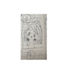 （実家からでてきた）私が昔描いたまんが集（個別スタンプ：19）
