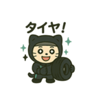 F1銀レンジャーくん（個別スタンプ：12）