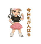 ダンス女子のためのスタンプ♡（個別スタンプ：9）