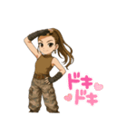 ダンス女子のためのスタンプ♡（個別スタンプ：16）