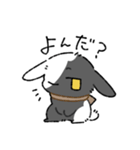 逆ぶちうさぎ（個別スタンプ：11）
