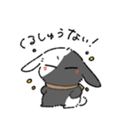 逆ぶちうさぎ（個別スタンプ：12）