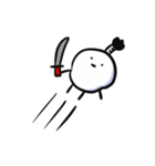 しらたまざむらい（個別スタンプ：31）