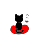 黒にゃ（個別スタンプ：6）