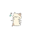 ねこにゃん 茶シロ（個別スタンプ：15）