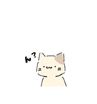 ねこにゃん 茶シロ（個別スタンプ：21）