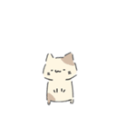 ねこにゃん 茶シロ（個別スタンプ：24）