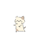 ねこにゃん 茶シロ（個別スタンプ：32）