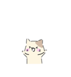 ねこにゃん 茶シロ（個別スタンプ：37）