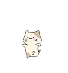 ねこにゃん 茶シロ（個別スタンプ：38）