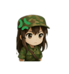 自衛隊女子（個別スタンプ：2）
