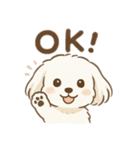 ミックス犬レイの日常スタンプ（個別スタンプ：2）