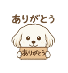 ミックス犬レイの日常スタンプ（個別スタンプ：12）