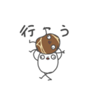 Ever's Sticker 動くお米の妖精（個別スタンプ：6）