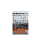 電車スタンプ train stamps（個別スタンプ：7）