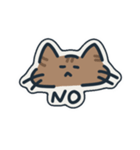 手書きネコ挨拶（個別スタンプ：10）