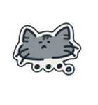 手書きネコ挨拶（個別スタンプ：11）