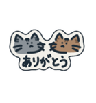 手書きネコ挨拶（個別スタンプ：14）