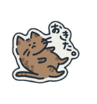 手書きべんがるネコ行動（個別スタンプ：8）