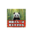 恋愛相談パンダ（個別スタンプ：26）