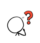かわいい棒人間スタンプ【敬語入り】（個別スタンプ：14）