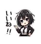 がんばりOLちゃんの日常（個別スタンプ：13）