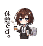がんばりOLちゃんの日常（個別スタンプ：14）