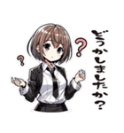 がんばりOLちゃんの日常（個別スタンプ：19）