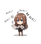 がんばりOLちゃんの日常（個別スタンプ：34）