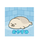 ぽっちゃりまるアザラシ（個別スタンプ：9）