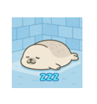 ぽっちゃりまるアザラシ（個別スタンプ：10）