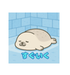 ぽっちゃりまるアザラシ（個別スタンプ：28）