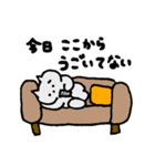 しょんぼり猫のニャッキパフ。つらい毎日。（個別スタンプ：21）