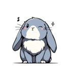 うさぎの日常会話 (1)（個別スタンプ：10）