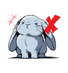 うさぎの日常会話 (1)（個別スタンプ：11）