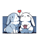 うさぎの日常会話 (1)（個別スタンプ：13）