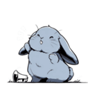 うさぎの日常会話 (1)（個別スタンプ：14）