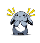うさぎの日常会話 (1)（個別スタンプ：28）