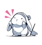 うさぎの日常会話 (1)（個別スタンプ：29）